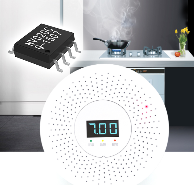 NV020C-SOP8語音芯片在燃?xì)鈭缶魃系倪\用