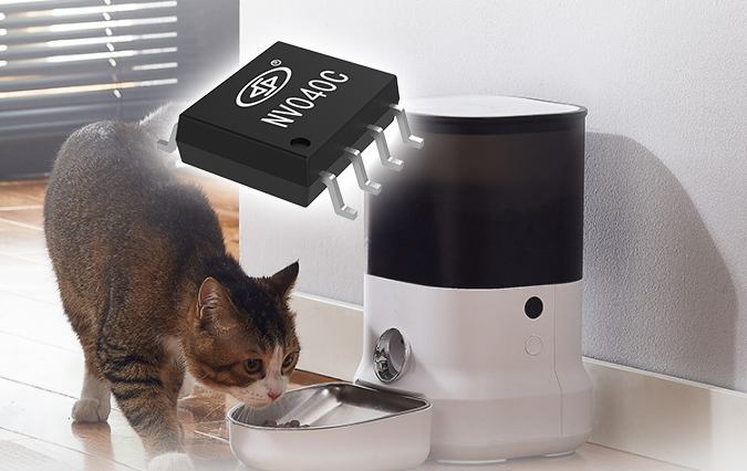 NV040C語音芯片在寵物喂食器上的運用
