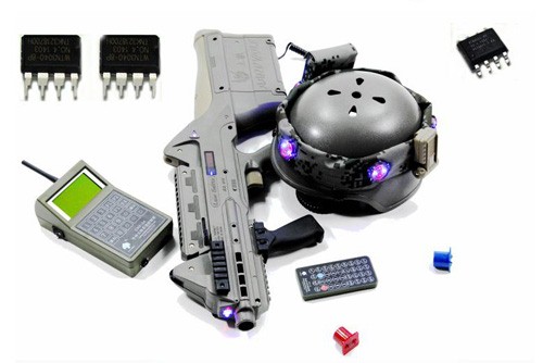 CS野戰(zhàn)槍語音ic,語音提示芯片,音頻芯片,8腳語音芯片